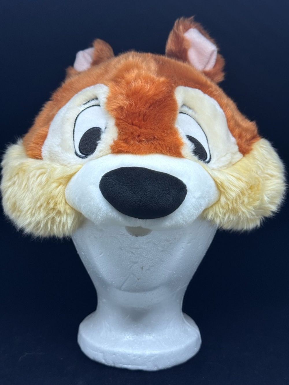 CHIP of Disney’s Chip & Dale DISNEY PARKS Plush Character Hat 
Youth Adjustable
